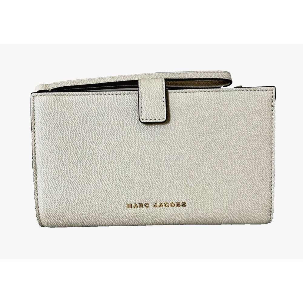 New Marc Jacobs BRB Phone Wallet Wristlet Marshmallow